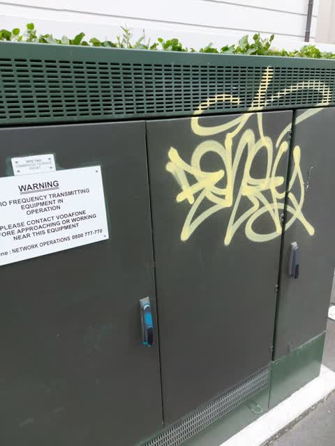 Graffiti, a report photo