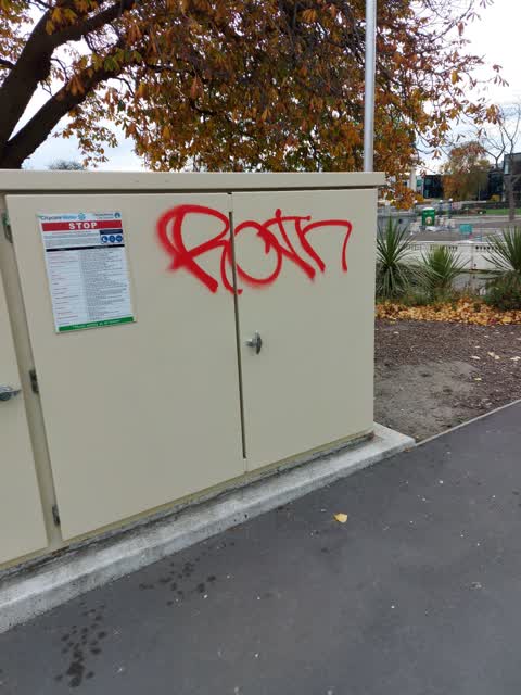 Graffiti, a report photo
