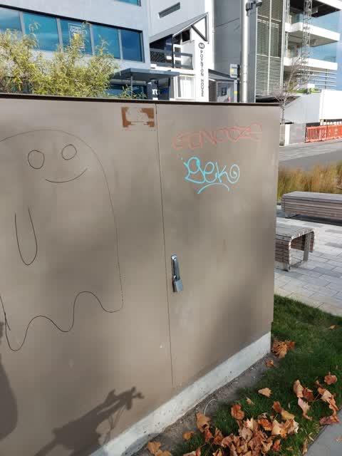Graffiti, a report photo
