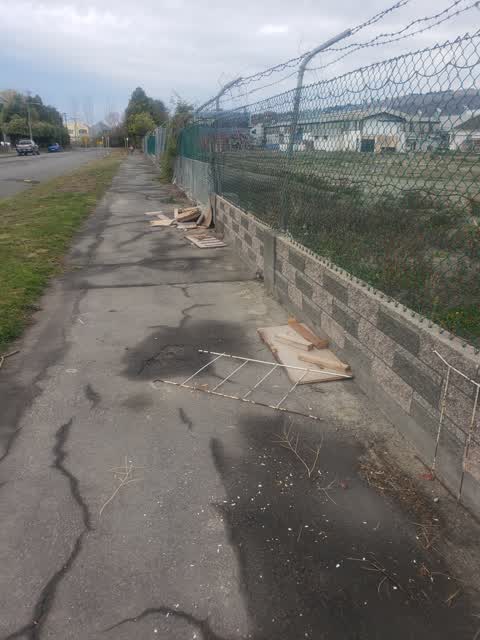 Rubbish/Recycling, a report photo