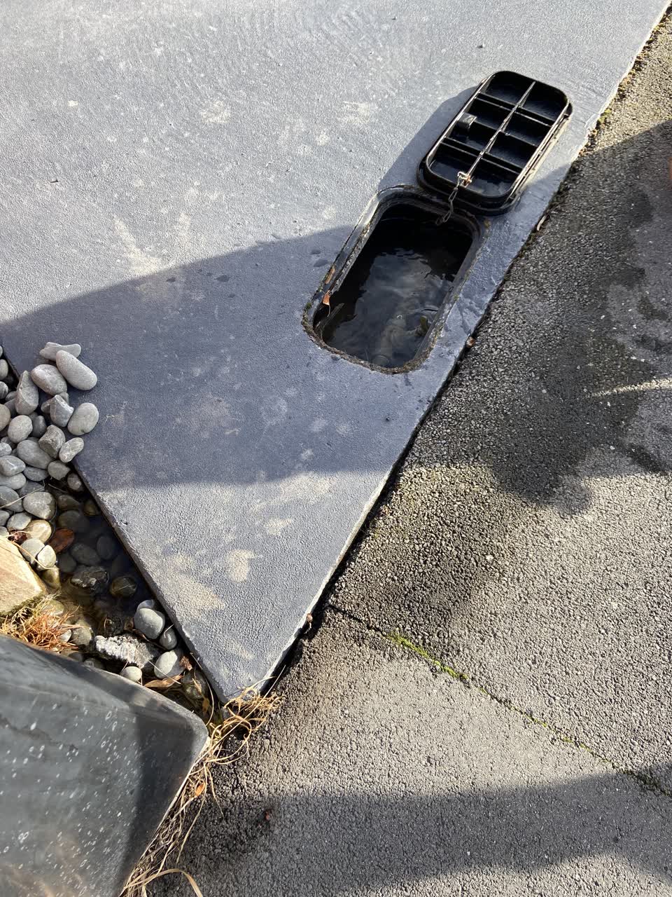 The photograph attached to this water supply report
