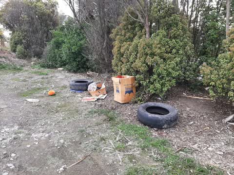 Rubbish/Recycling, a report photo