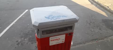 Graffiti, a report photo