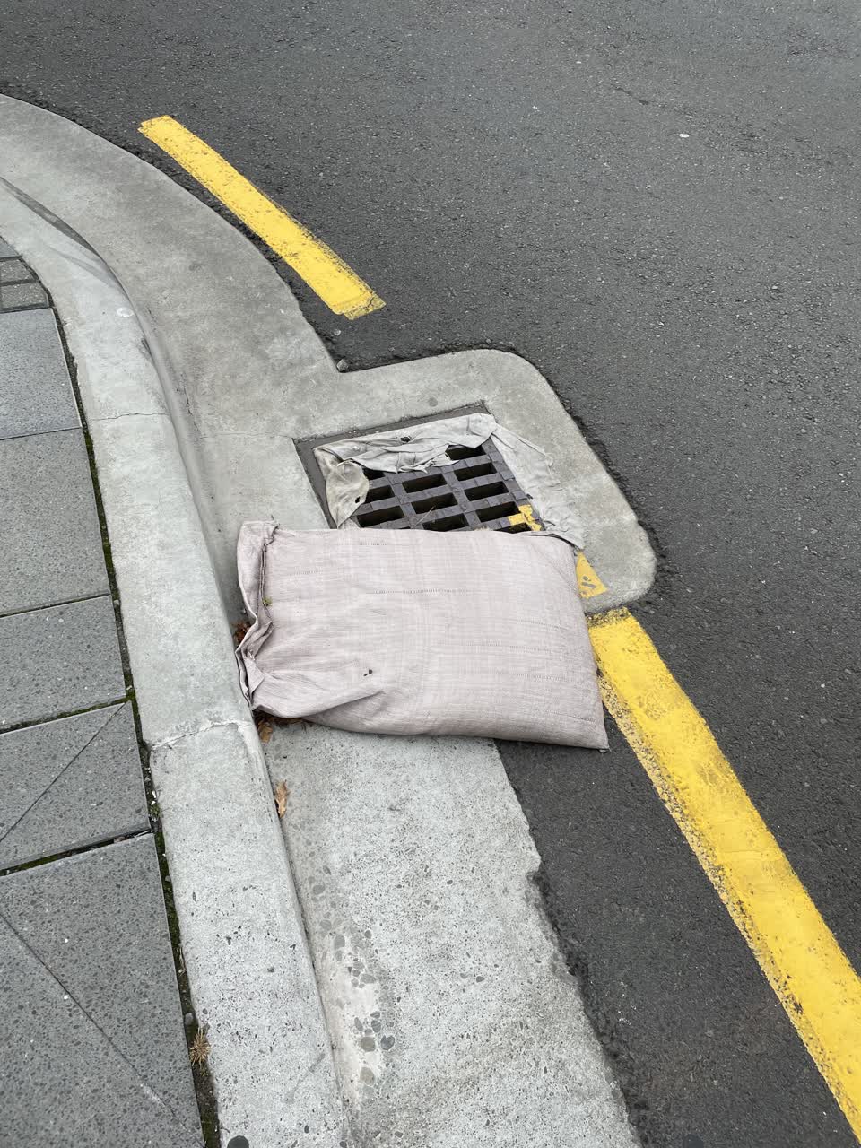The photograph attached to this wastewater/stormwater report