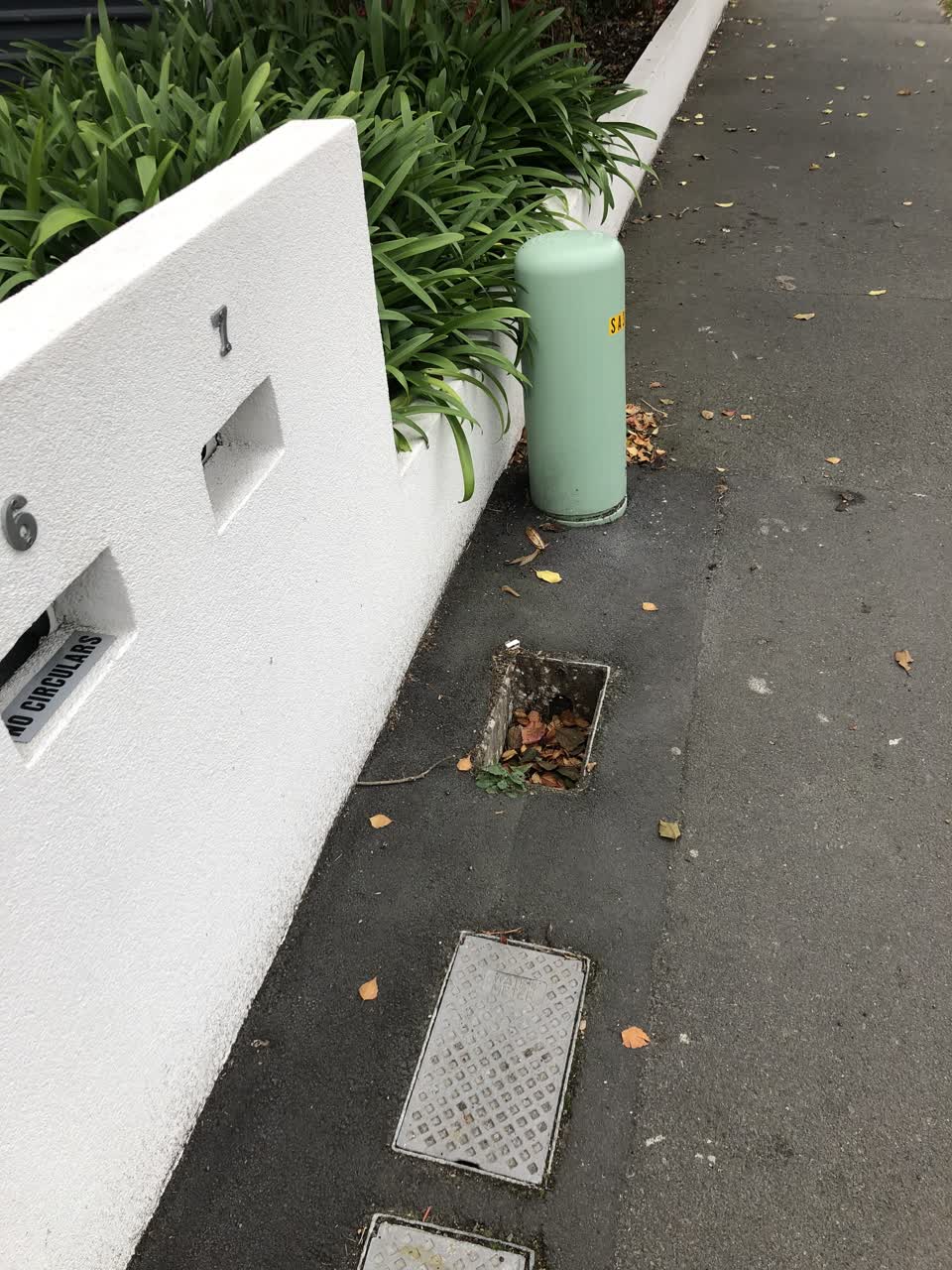 The photograph attached to this water supply report