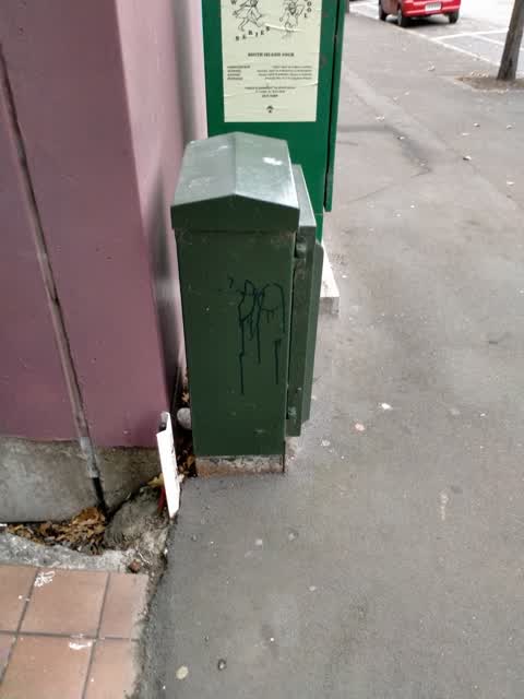 Graffiti, a report photo