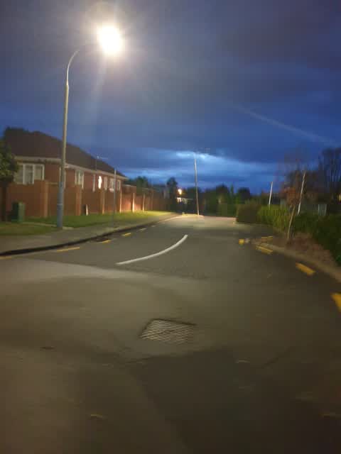 Street Light Outage, a report photo