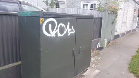 Graffiti, a report photo