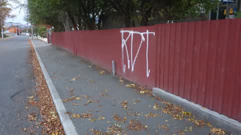 Graffiti, a report photo