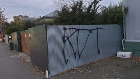 Graffiti, a report photo