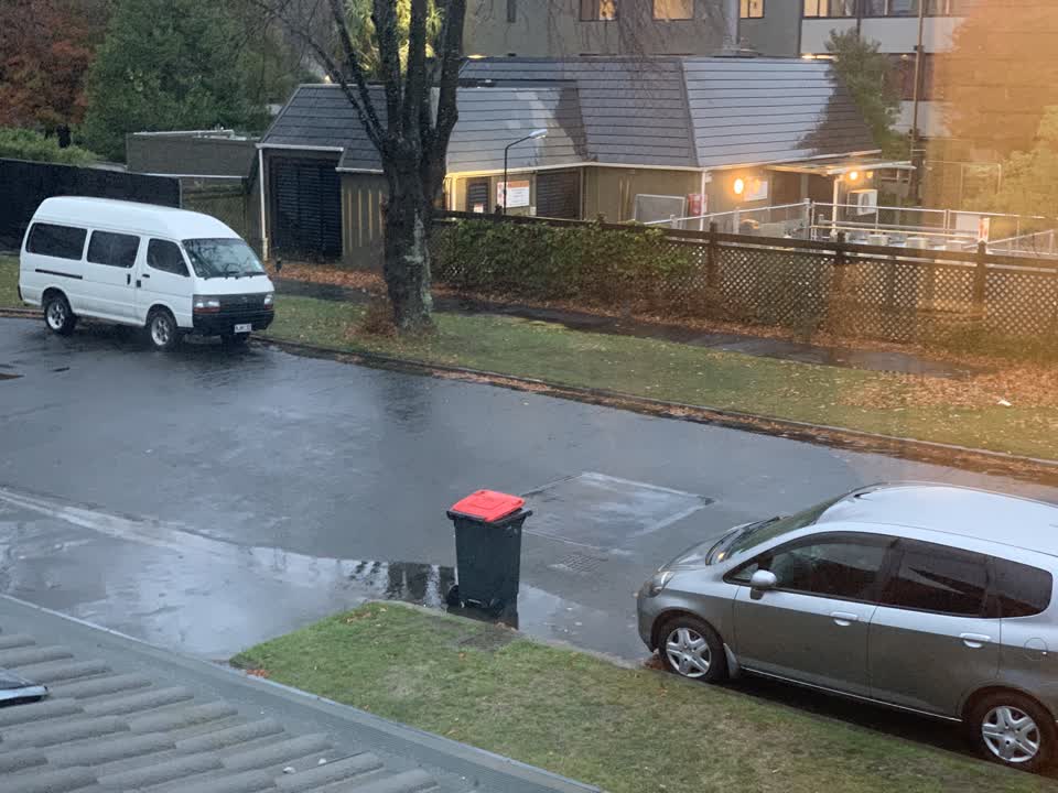 The photograph attached to this flooding report