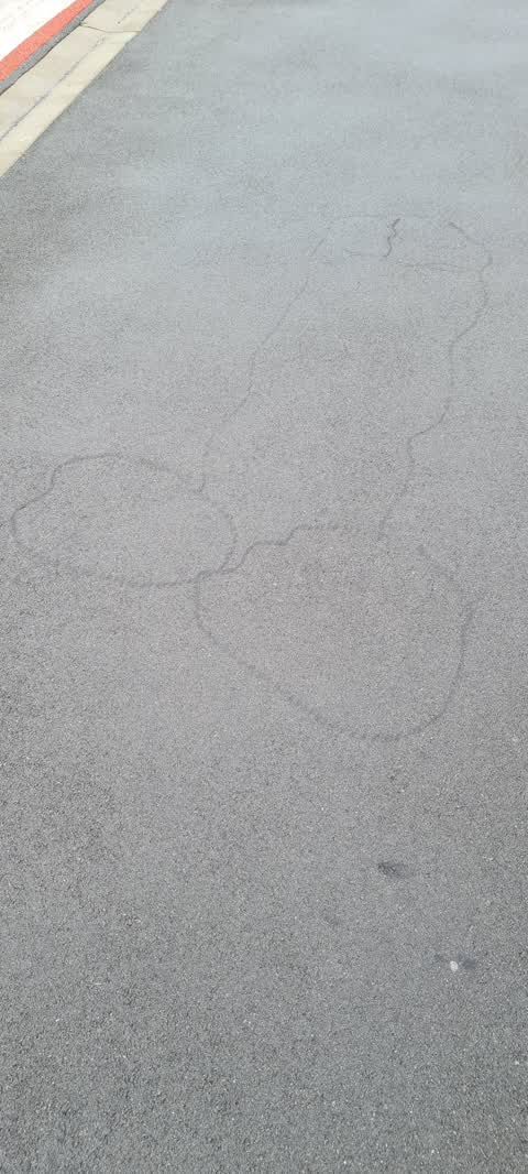 Graffiti, a report photo