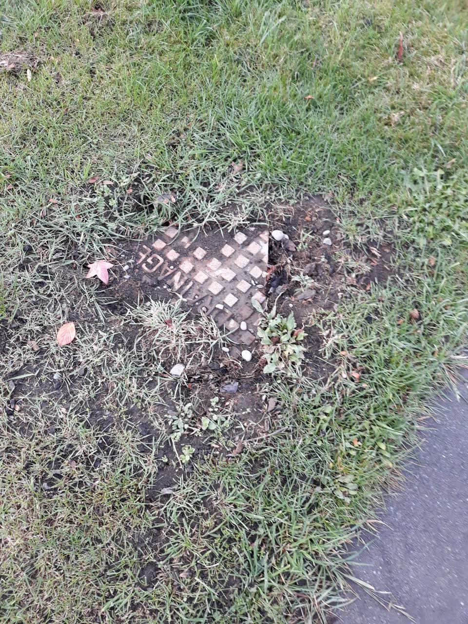 The photograph attached to this wastewater/stormwater report