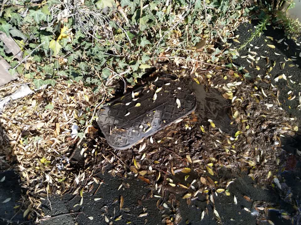 The photograph attached to this wastewater/stormwater report