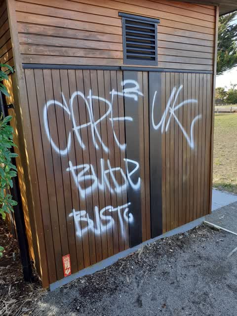Graffiti, a report photo