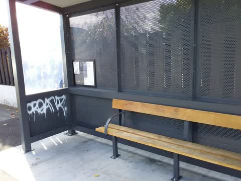 Graffiti, a report photo