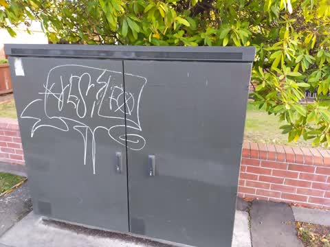 Graffiti, a report photo