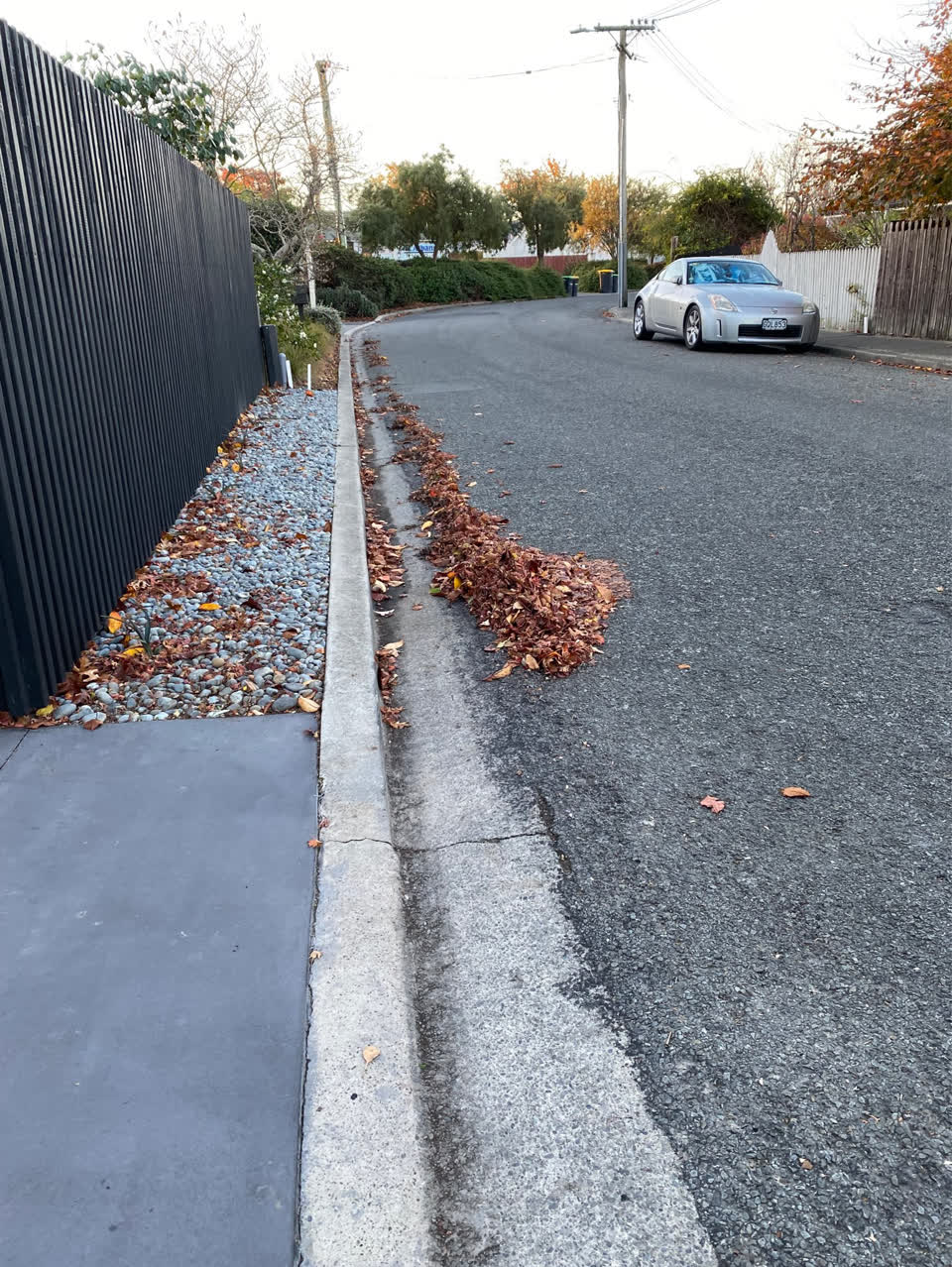 The photograph attached to this wastewater/stormwater report