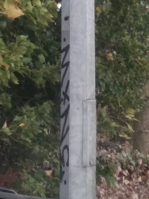 Graffiti, a report photo