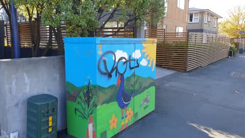 Graffiti, a report photo