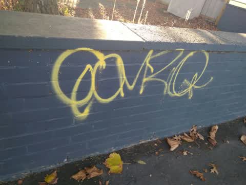 Graffiti, a report photo