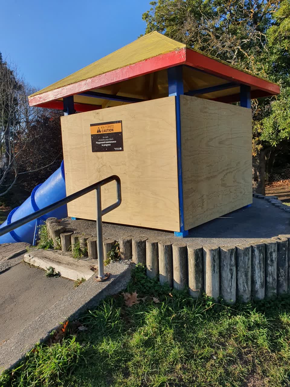 The photograph attached to this parks report