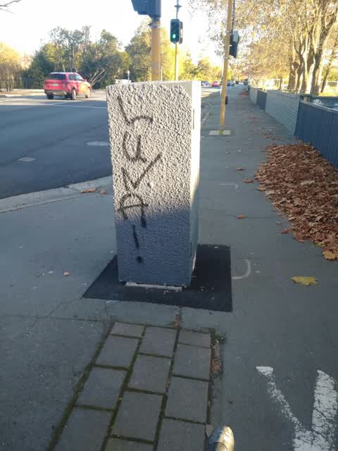 Graffiti, a report photo