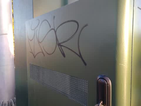 Graffiti — a report photo