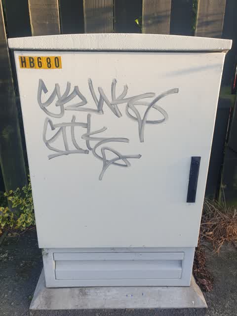 Graffiti, a report photo