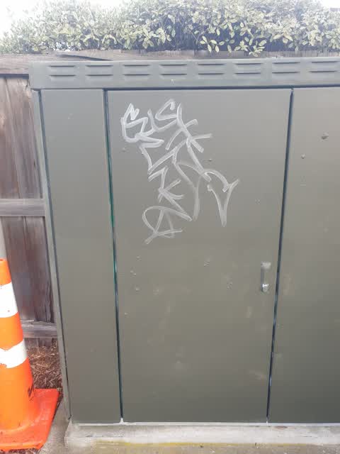 Graffiti, a report photo