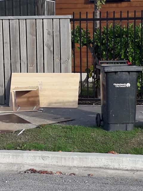Rubbish/Recycling, a report photo