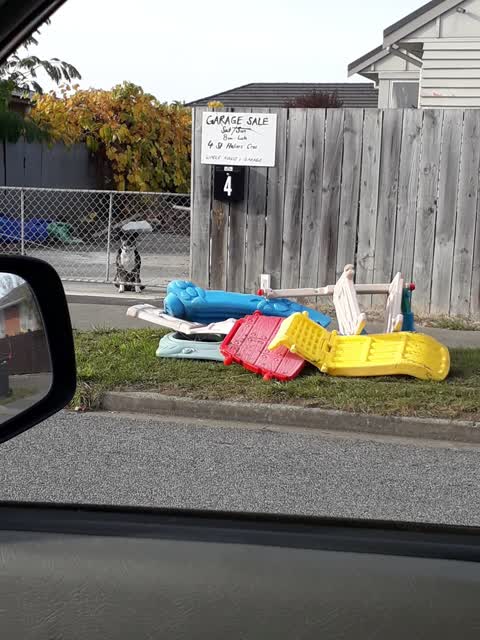 Rubbish/Recycling, a report photo