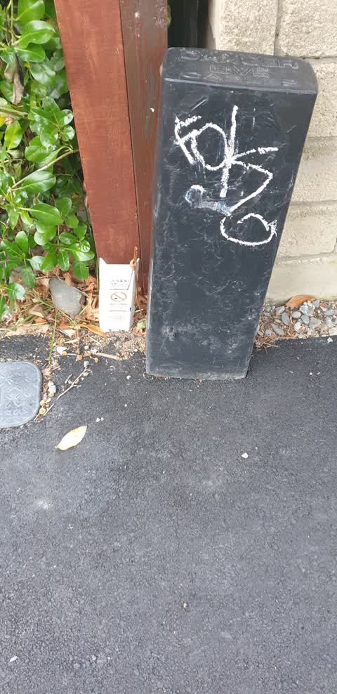 Graffiti, a report photo