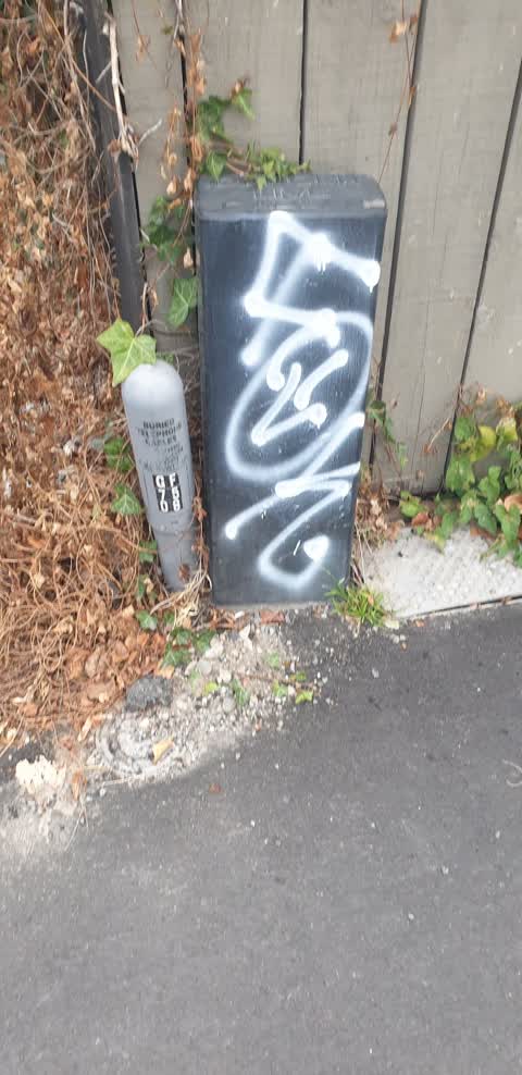 Graffiti, a report photo