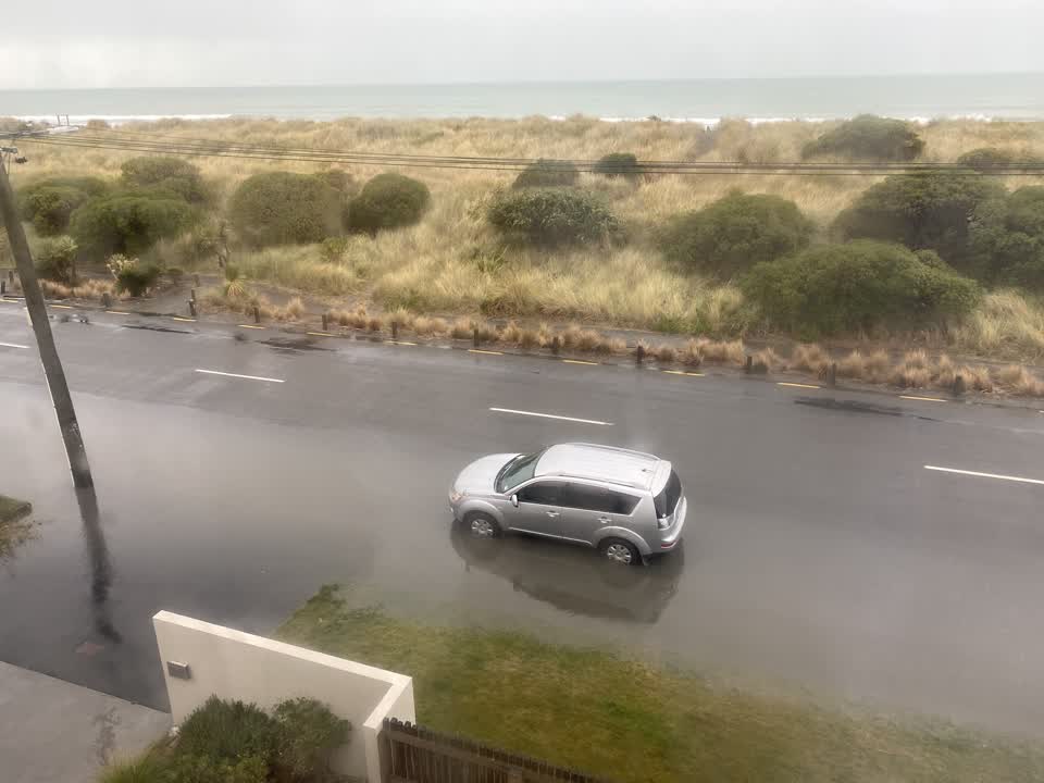 The photograph attached to this flooding report