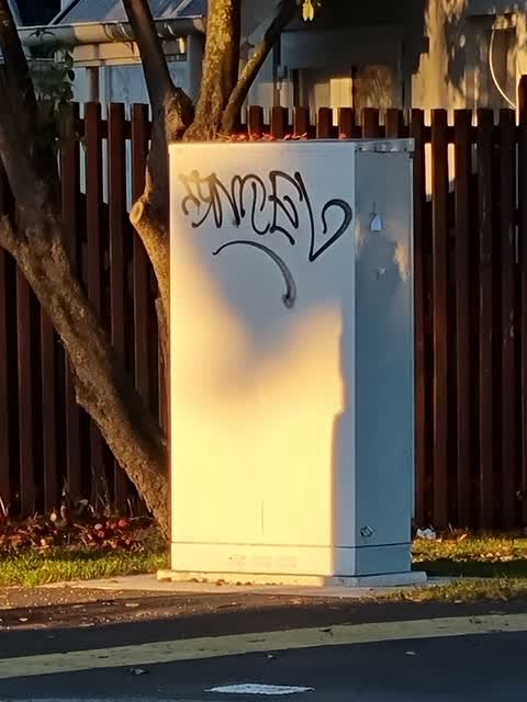 Graffiti, a report photo