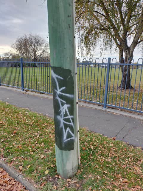 Graffiti, a report photo