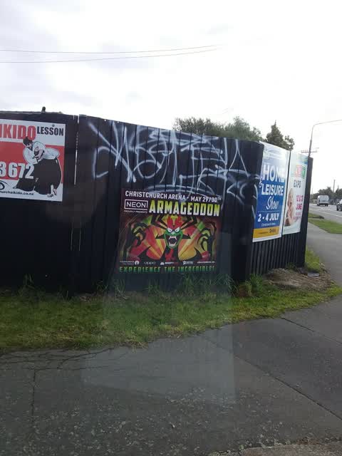 Graffiti, a report photo
