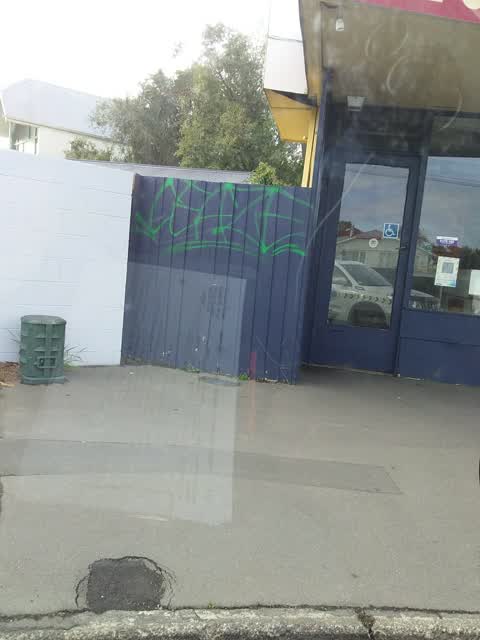 Graffiti, a report photo