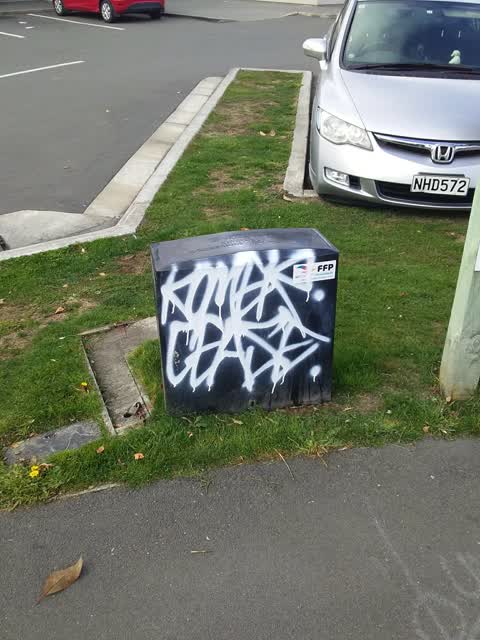 Graffiti, a report photo