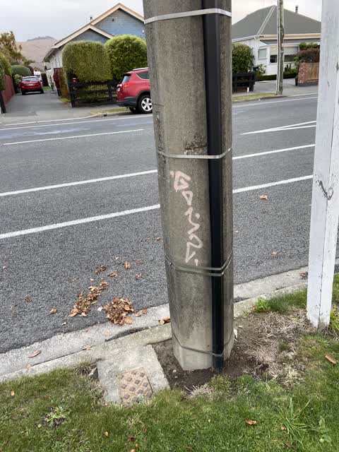 Graffiti, a report photo
