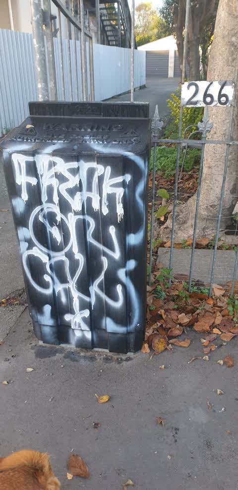 Graffiti — a report photo