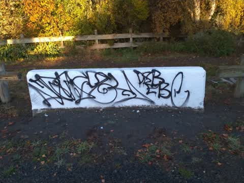 Graffiti, a report photo