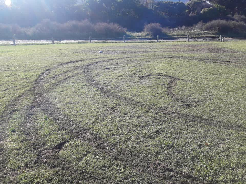 The photograph attached to this parks report