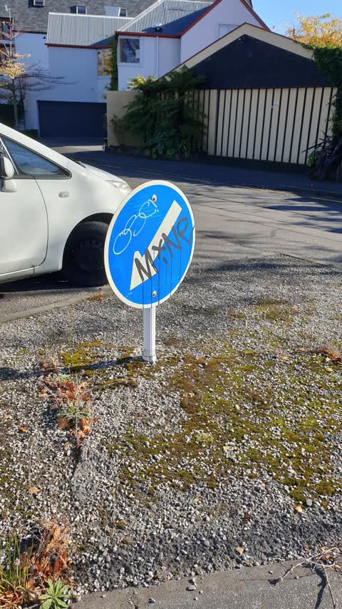 Graffiti, a report photo