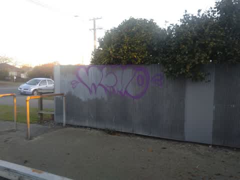 Graffiti, a report photo