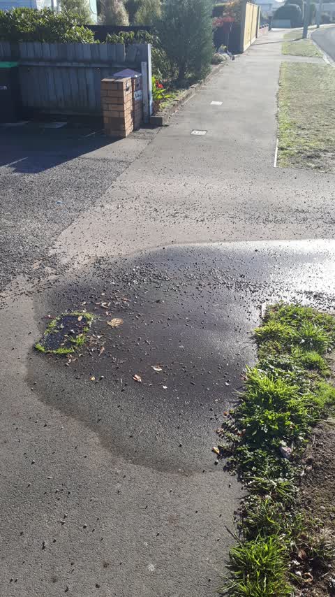 Water Leak, a report photo