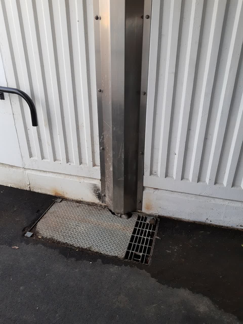 The photograph attached to this wastewater/stormwater report