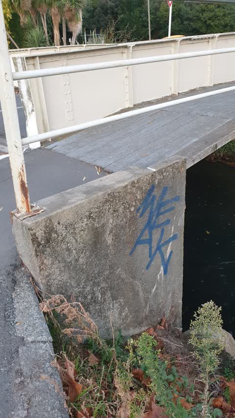 Graffiti, a report photo