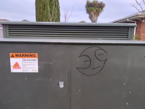 Graffiti, a report photo
